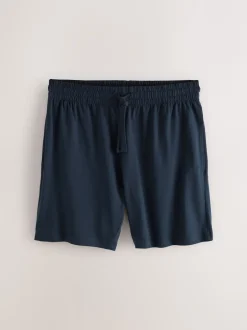 Next Bleu marine/Gris/Bleu - Ensemble pyjama short en jersey 3 Pack Sale