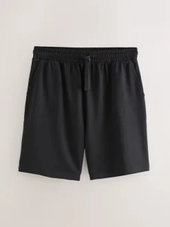 Next Bleu marine/gris/noir - Lot de 3 shorts Loopback doux au toucher Outlet