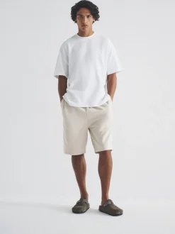 The Set Bleu marine/marron - Lot de 3 shorts de survêtement coupe décontractée Clearance