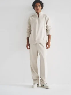 The Set Bleu marine/marron - lot de 2 Sweat-shirts à col zippé Online