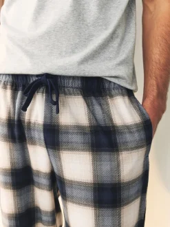 Next Bleu marine/pierre - Motionflex Ensemble pyjama cosy 2 Lot New