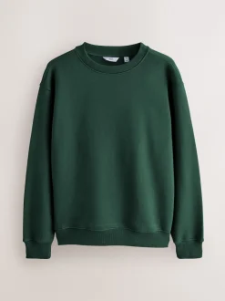 Next Bleu Marine/Vert - Lot de 2 Sweat-shirts Col rond en jersey riche en coton Hot