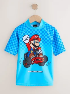 Next - Gilet anti-éclaboussures (3-16ans) Bleu Mario Clearance