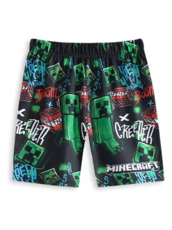 Vanilla Underground Bleu menthe - Pyjamas garçon 100% coton Minecraft à manches courtes Ensemble de 2 Online