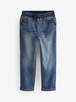 Next Bleu millésimé moyen - Jeans extensibles à taille élastique (3-16ans) New