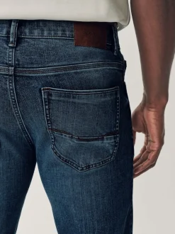 Next - Slim Fit (Slim Fit) - extensible Denim Jeans Bleu millésime Best