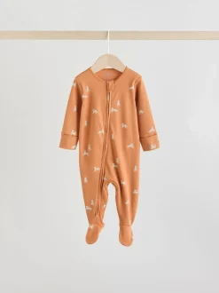 Next Bleu minéral - Lot de 5 dors-bien bébé avec fermeture éclair bidirectionnelle 100 % coton (0mois-2ans) Outlet