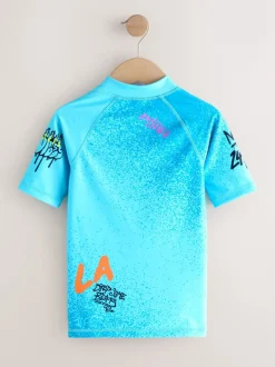 Next - Rash Gilet (1.5-16ans) Bleu motif graffiti Sale