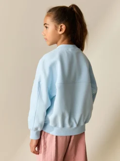 Next Bleu motif gâteau orné de perles - Sweat-shirt (3-16yrs) New