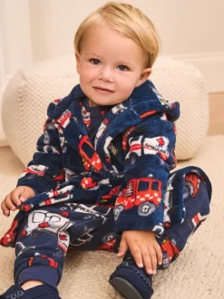 Next - Robe (9mois-8ans) Bleu motif véhicule d'ugence Best