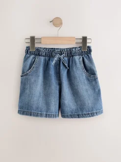 Next Bleu moyen - 100% Coton Denim Shorts 2 Lot (3-16ans) Best