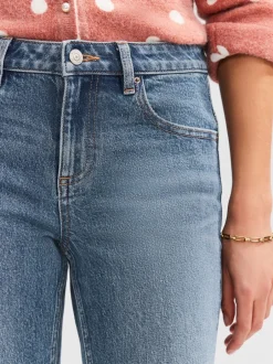 Next Bleu moyen - Bermuda en jean longueur Denim Discount