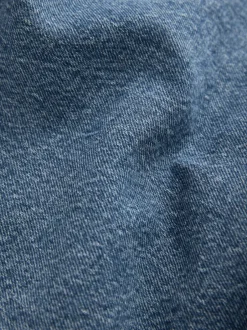 Next Bleu moyen - Bermuda en jean longueur Denim Discount