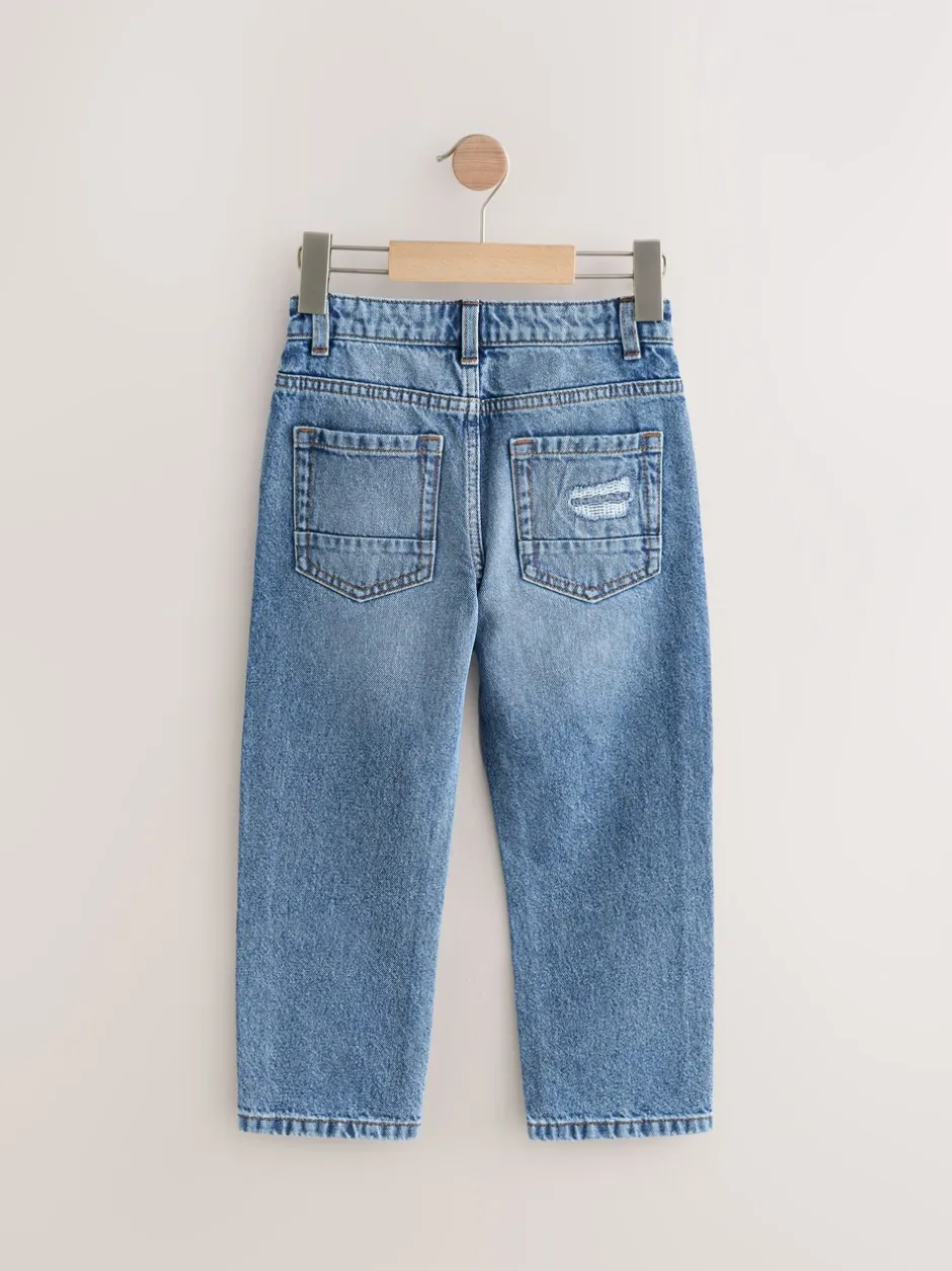 Next Bleu moyen - Jean authentique (3-16ans) Ajustement lâche Sale