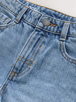 Next Bleu moyen - Jean authentique (3-16ans) Ajustement lâche Sale