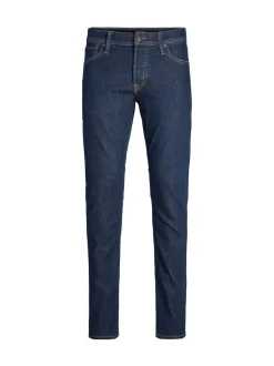 JACK & JONES - Jean slim Glenn Bleu moyen New