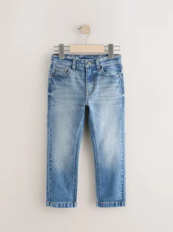 Next - Jeans extensibles (3-17yrs) Bleu moyen Hot