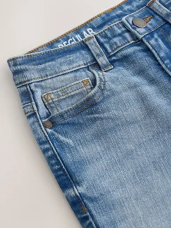 Next - Jeans extensibles (3-17yrs) Bleu moyen Hot