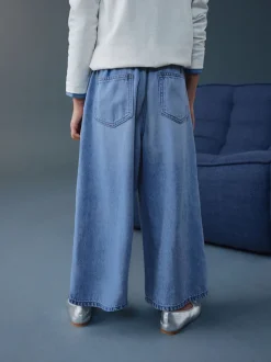 Next Bleu moyen - Pullon Jean barrel (3-16ans) Online