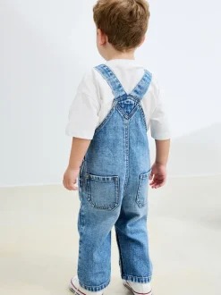 Next Bleu moyen - Salopette en denim (3mths-7yrs) Discount