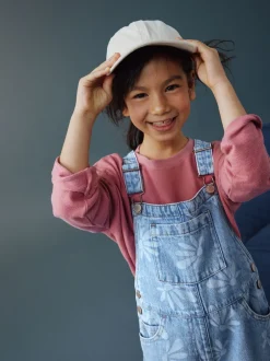 Next Bleu moyen - Salopette imprimée pâquerettes (3-16ans) Discount