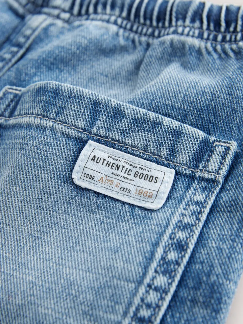 Next Bleu moyen - Short Bermuda Pull On en jean (3-16ans) Online