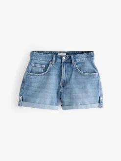 Next Bleu moyen - Short garçon en jean sablier Hot