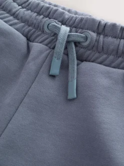 smALLSAINTS - Short Underground Sweat 100% coton Bleu moyen Hot