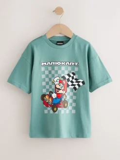 Next Bleu moyen - T-shirt Mario Gaming (3-16ans) Hot