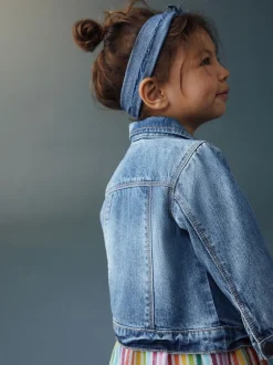 Next Bleu moyen - Veste Denim Western 100% coton (3mths-7yrs)