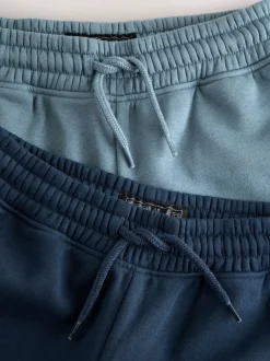 Next Bleu moyen/Bleu marine - Lot de 2 joggings (3-16ans) Outlet