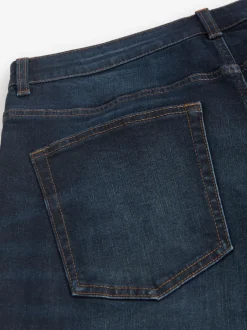 Next - Slim Fit (Slim Fit) - extensible Denim Jeans Bleu profond Sale