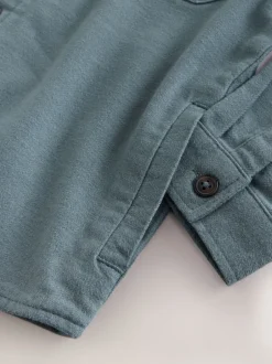 Next Bleu pétrole - Surchemise brossée (3-16ans) Hot