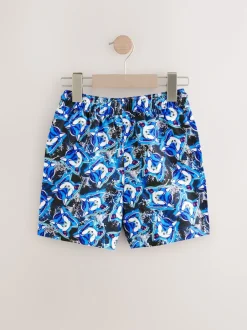Next - Shorts de bain (3-16yrs) Bleu Sonic Discount