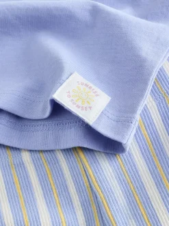 Next Bleu Sunshine - Ensemble t-shirt à manches courtes et short cycliste (3mois7ans) Sale