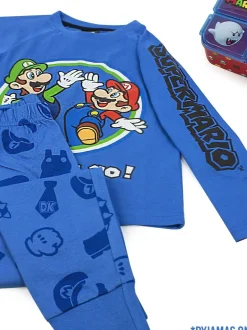 Vanilla Underground - Pyjama long Bleu super Mario Outlet