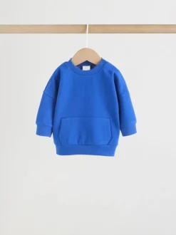 Next - Ensemble sweat et jogging bébé 6 pièces (0mois-3ans) Bleu vif Clearance