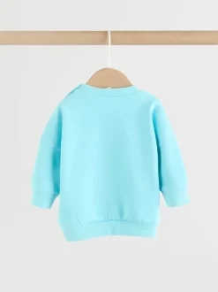 Next - Ensemble sweat et jogging bébé 6 pièces (0mois-3ans) Bleu vif Clearance