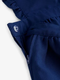 Next bleu vif - Robe d'école Volants Detail Pinafore (3-14yrs) Discount