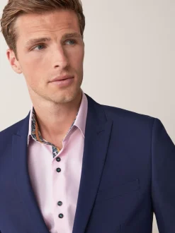 Next bleu vif - - Veste de costume à deux boutons Skinny Fit (Skinny Fit) New