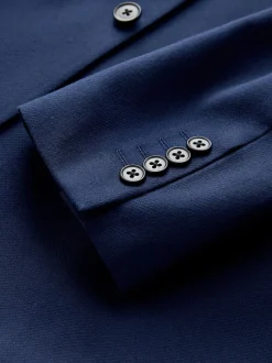 Next bleu vif - - Veste de costume texturée Skinny Fit (Skinny Fit) Sale