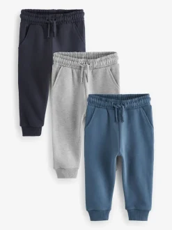 Next Bleu/anthracite/noir - Lot de 3 joggings Soft Touch (3mois-7ans) New