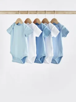 Next Bleu/Blanc - Bodys unis pour bébé