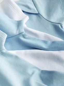 Next Bleu/Blanc - Bodys unis pour bébé