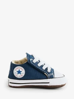 Converse Bleu/Blanc - Baskets Chuck Taylor en toile pour bébé New