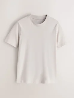 Next Bleu/blanc écru/vert - Lot de 3 t-shirts Muscle Fit Essential Clearance