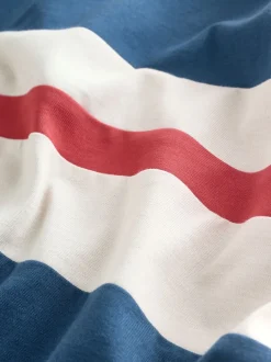 Next - T-shirt Manches courtes coloré (3-16ans) Bleu/Ecru Hot