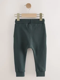 Next Bleu/Fauve Marron/gris anthracite - Lot de 3 joggings super skinny (3mois-7ans) Online