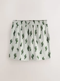 Next Bleu/Gris - Ensemble pyjama Terry Urban en jersey à manches courtes