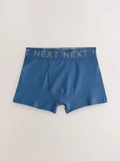 Next - Lot de 10 boxers (1.5-16ans) Bleu/Gris Outlet